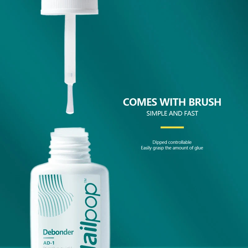 Nailpop Gel Remover Press-On | Retrait Doux en 5 Min