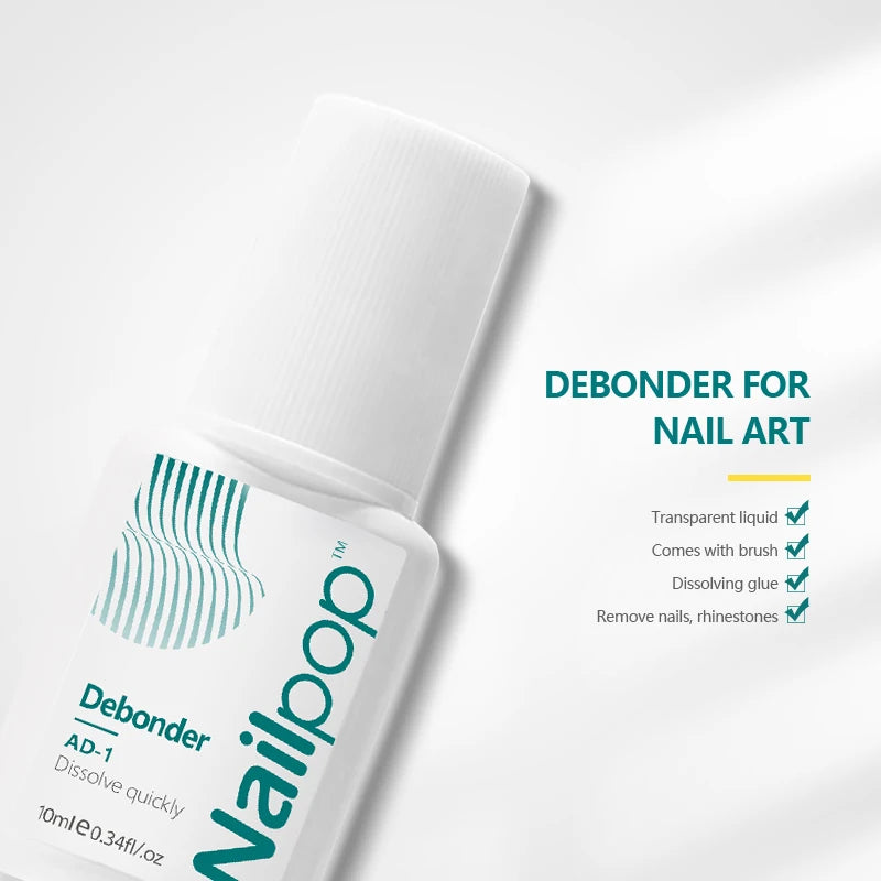Nailpop Gel Remover Press-On | Retrait Doux en 5 Min
